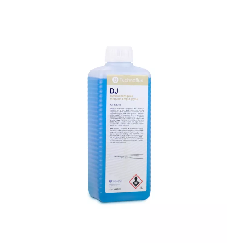 [LIM0A0500] TECHNOFLUX D-J LIQUIDO CONCENTRADO LIMPIA-JOYAS 1 L.