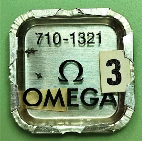 [O710-1321] OMEGA 710-1321 EJE DE VOLANTE / BALANCE STAFF