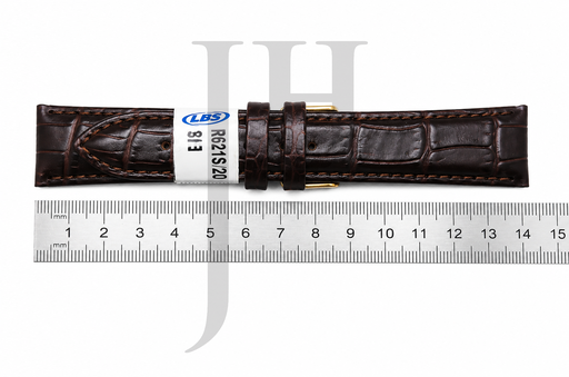 LBS R621S/20 - 20 mm Strap Brown