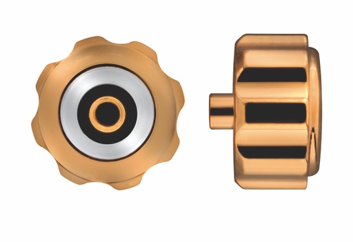 [84515] Corona Hérmetica / A Ø 5.00 / T Ø 1.8 / Thread Ø 0.90 mm Plated