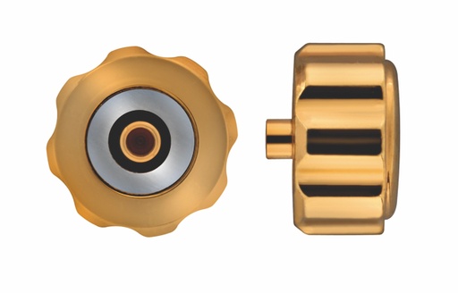 [84516] Corona Hérmetica / A Ø 5.50 / T Ø 1.80 / Thread Ø 0.90 mm Plated